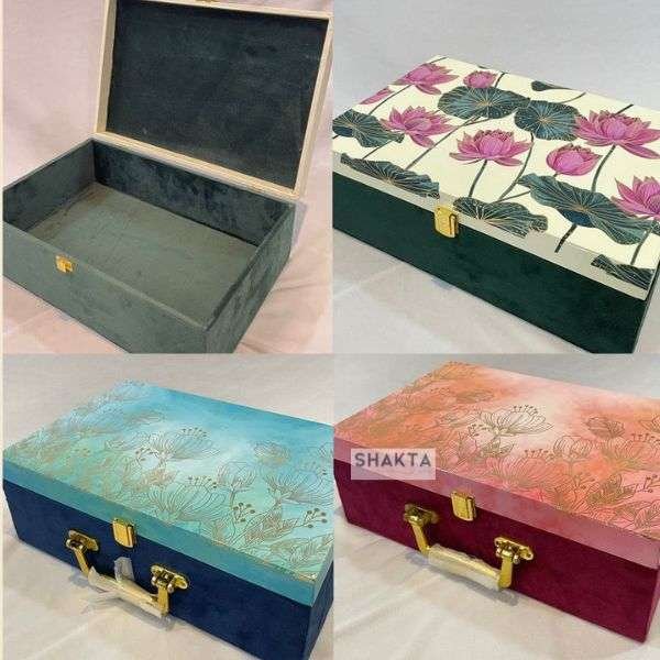 MDF Trunk Hamper Box